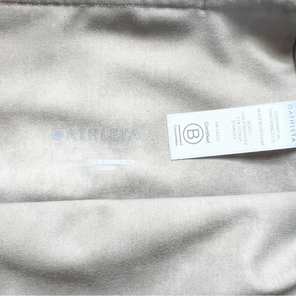 Athleta Elation 7/8 Leggings Watercolor Stripe - Picture 6 of 7